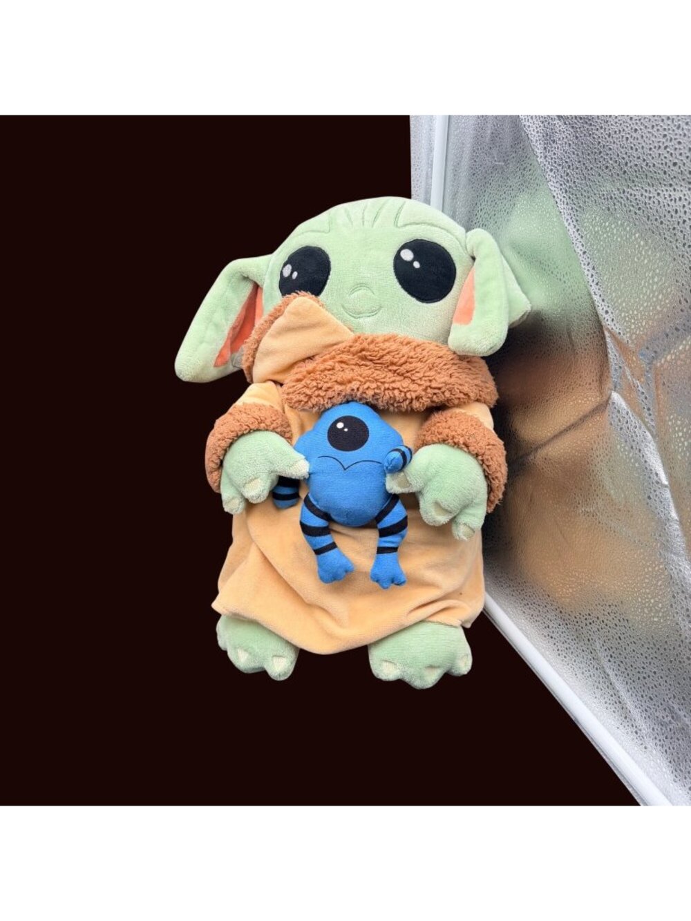 Star Wars The Child Baby Yoda Plush 16" w/ Frog Kohl’s Cares